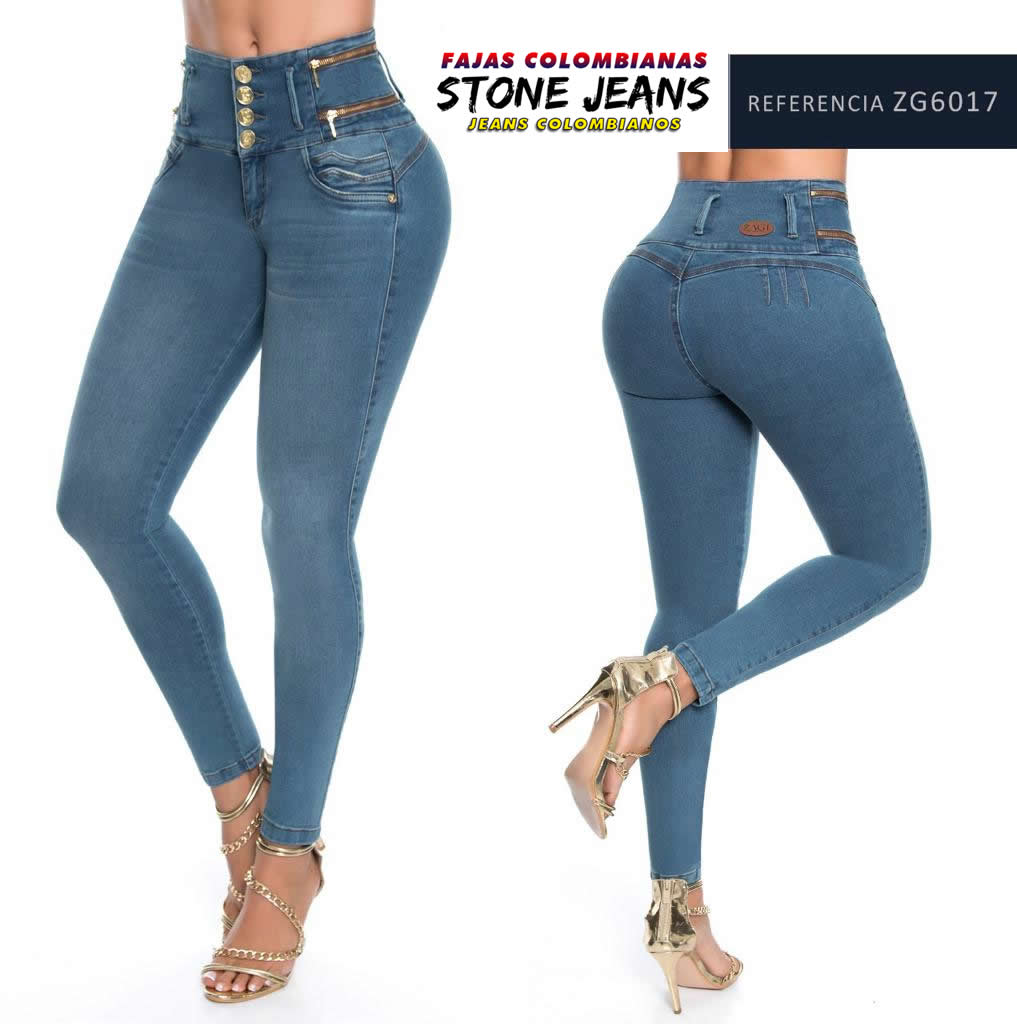 Jeans levanta cola que realzan la figura femenina en Houston